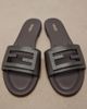 Fendi Fendi Baguette leather slides - 6
