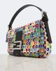 Fendi Fendi Baguette Small embroidered shoulder bag - 7