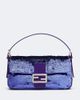 Fendi Fendi Baguette Small sequined shoulder bag - 1