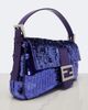 Fendi Fendi Baguette Small sequined shoulder bag - 6