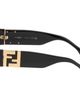 Fendi Fendi Black 'Forever Fendi' Square Sunglasses - 3