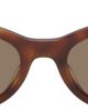 Fendi Fendi Brown Lettering Sunglasses - 1