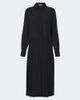 Fendi Fendi Chevron jacquard pleated silk midi dress - 1