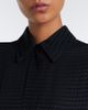 Fendi Fendi Chevron jacquard pleated silk midi dress - 3