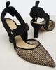 Fendi Fendi Colibrì embellished mesh and suede pumps - 6