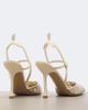 Fendi Fendi Colibrì floral lace slingback pumps - 5