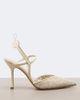 Fendi Fendi Colibrì floral lace slingback pumps - 6