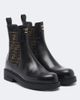 Fendi Fendi Commando FF Zucca leather Chelsea boots - 1