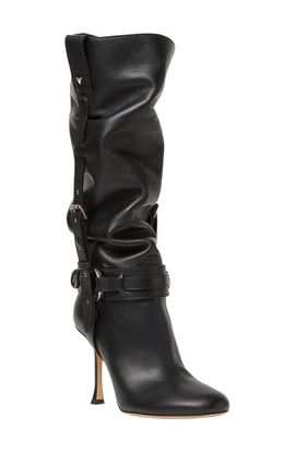 Fendi Fendi Count Leather Knee High Boot