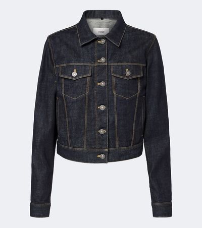 Fendi Fendi Cropped denim jacket