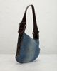 fendi Fendi Denim Oyster Shoulder Bag - 4