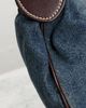 fendi Fendi Denim Oyster Shoulder Bag - 9
