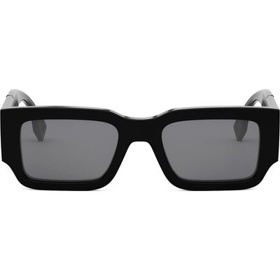 Fendi 'Fendi Diagonal 51mm Rectangular Sunglasses