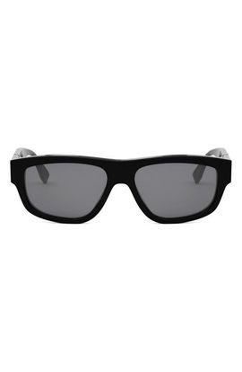 Fendi Fendi Diagonal 56mm Geometric Sunglasses