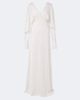 Fendi Fendi Draped caped silk gown - 1