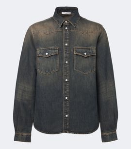 Fendi Fendi Faded denim shirt