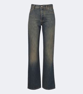 Fendi Fendi Faded wide-leg jeans