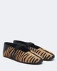 Fendi Fendi Fendi Academia calf hair ballet flats - 1