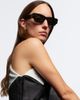Fendi Fendi Fendi FFold rectangular sunglasses - 5