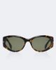 Fendi Fendi Fendi Screen oval sunglasses - 1