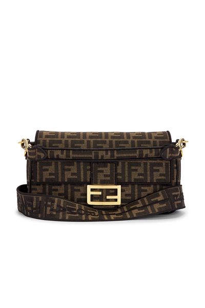 fendi Fendi FF 1974 Baguette Zucca Brown WSS
