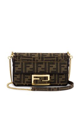 fendi Fendi FF 1974 Mini Baguette Shoulder Bag