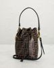 fendi Fendi FF 1974 Mini Mon Tresor Bucket Bag - 2