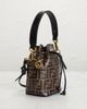 fendi Fendi FF 1974 Mini Mon Tresor Bucket Bag - 4