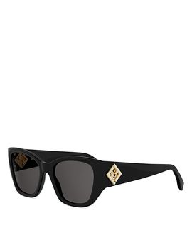 Fendi Fendi Ff Diamonds Cat Eye Sunglasses, 54mm