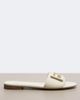 Fendi Fendi FF leather slides - 5