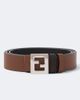 Fendi Fendi FF reversible leather belt - 5