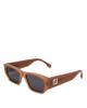Fendi Fendi Ff Square Sunglasses, 54mm - 1