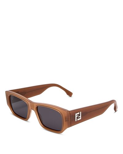 Fendi Fendi Ff Square Sunglasses, 54mm