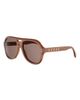 Fendi Fendi Five Sisters 56mm Aviator Sunglasses - 4