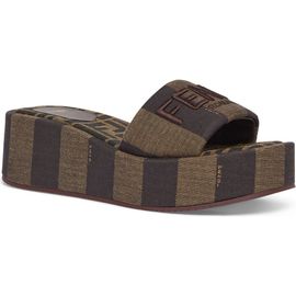 Fendi Fendi Flatform Platform Slide Sandal