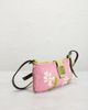 fendi Fendi Floral Knit Baguette Pochette Shoulder Bag - 4