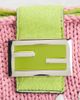 fendi Fendi Floral Knit Baguette Pochette Shoulder Bag - 6