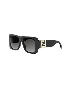 Fendi Fendi Forever Fendi Oversized Square Sunglasses, 55mm