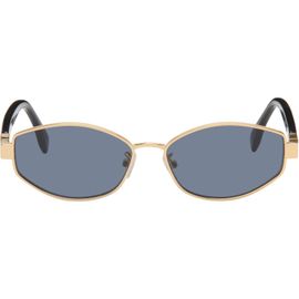 Fendi Fendi Gold Tube Sunglasses