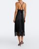 Fendi Fendi Lace-trimmed silk slip dress - 6
