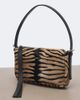 Fendi Fendi Leather-trimmed calf hair shoulder bag - 6