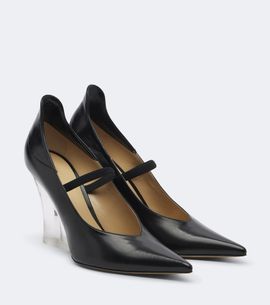 Fendi Fendi Leather wedge pumps