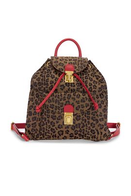 fendi Fendi Leopard Backpack