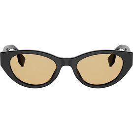 Fendi Fendi Lettering 51mm Cat Eye Sunglasses