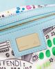 fendi Fendi Logo Embossed Baguette Shoulder Bag - 5