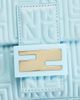fendi Fendi Logo Embossed Baguette Shoulder Bag - 6