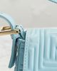 fendi Fendi Logo Embossed Baguette Shoulder Bag - 7