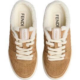 Fendi Fendi Match Genuine Shearling Mule