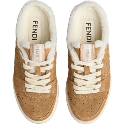 Fendi Fendi Match Genuine Shearling Mule