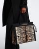 Fendi Fendi Medium embroidered tiger-print shopper - 7